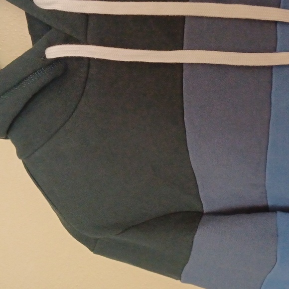 Marine Layer Archive Cloud 9 Fleece Hoodie Colorblock Sweatshirt Pullover SZ M - Picture 6 of 13